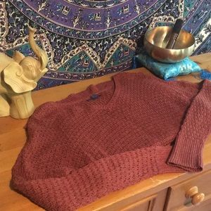 American Eagle Casual burnt orange sweater